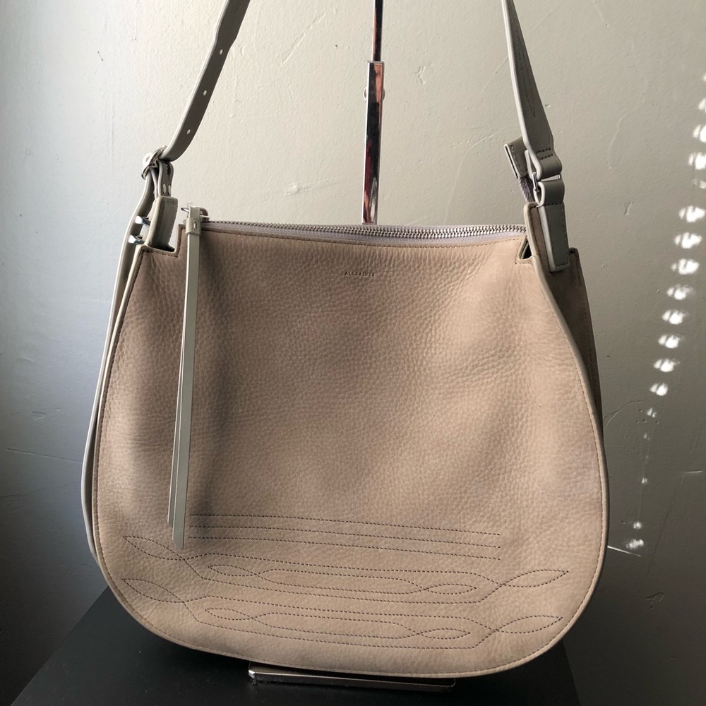 💎SOLD💎 All Saints Cooper Nubuck Shoulder Bag